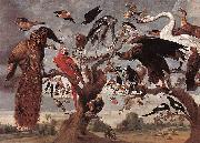 Jan Van Kessel Mockery of the Owl Spain oil painting artist